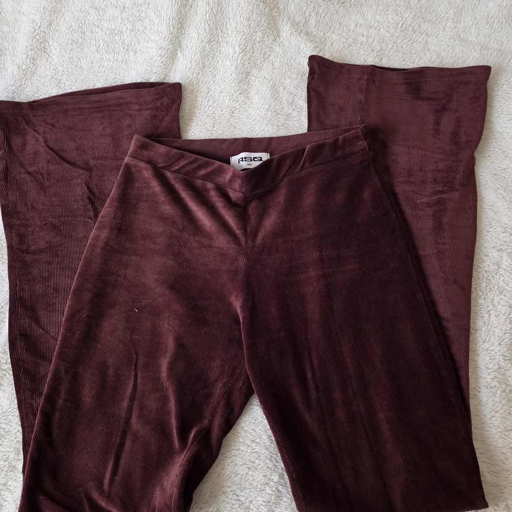 RSO Maroon Velvet Pants